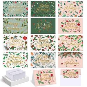 lot 17384 image: AmazingSpark 120 Pack Holiday Cards with Envelopes