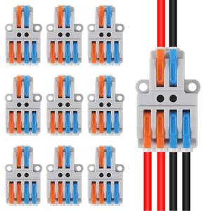 lot 18517 image: Shutao 10-Piece Wire Connector 2 in 4 Lever