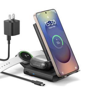 lot 18518 image: SURITCH 3-in-1 Wireless Charging Station