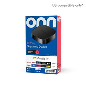 lot 18529 image: Onn Google TV 4K Plus Streaming Device Model 100149582