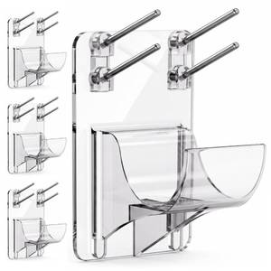 lot 18549 image: Evermount Curtain Rod Brackets 1.25 4-Pack