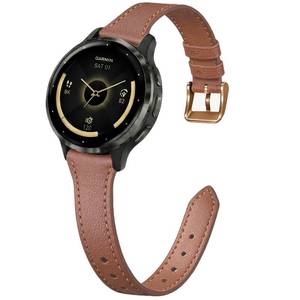 lot 18553 image: Huadea 18mm Leather Watch Strap Quick Release Garmin