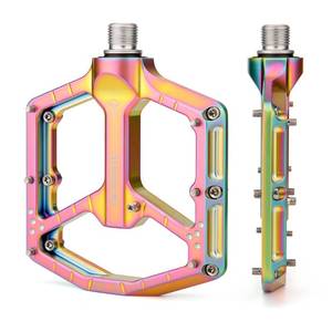lot 18555 image: GEWAGE Aluminum Alloy Flat Platform MTB Pedals 916