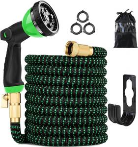 lot 18579 image: Nicelia Selected Expandable Garden Hose 50FT with Nozzle