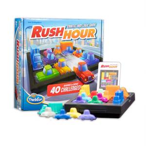 lot 18582 image: ThinkFun Rush Hour Traffic Jam Logic Game