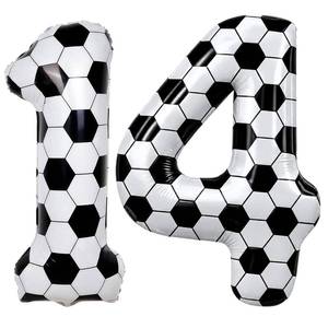 lot 18616 image: Froova Soccer Number 14 Foil Balloon 40 Inch