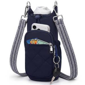 lot 18639 image: Fiiuos Crossbody Water Bottle Bag, Blue