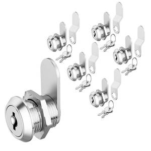 lot 18643 image: BOZXYE 5 Pack Cabinet Locks Keyed Alike 58