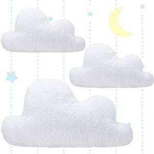lot 18665 image: Unittype Cloud Throw Pillows Set of 3