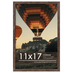 lot 18670 image: 11x17 Picture Frame Rustic Brown