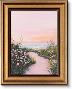 lot 18671 image: Framed Wall Art 12x16 Coastal Seascape