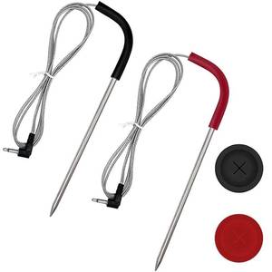 lot 18683 image: LESYAO 2-Pack Meat Thermometer Probe for Pit Boss