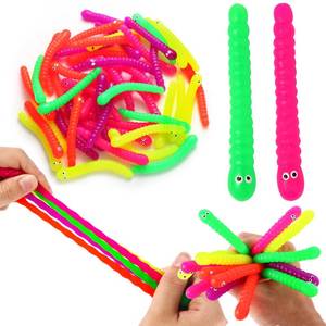lot 18697 image: Miaopen Stretchy Fidget Worm Toys 50 Pack