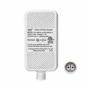 lot 18728 image: Greatfine 24V 2.5A 60W Outdoor Power Supply Adapter