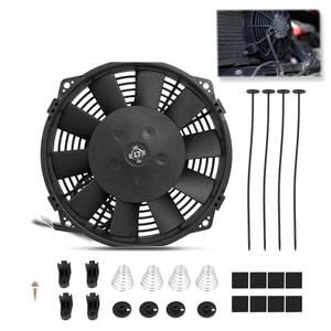 lot 19324 image: BetterCloud 8 Inch 12V 80W Radiator Cooling Fan