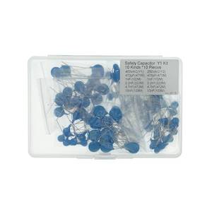 lot 20348 image: Ceramic Safety Capacitor Assortment 100pcs