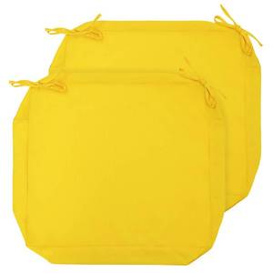 lot 20400 image: IN4 Care Patio Cushion Covers 1-Pack 20x18x4 Inch Yellow (1 Pack Only)