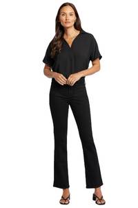 lot 20418 image: NYDJ Barbara Bootcut Jeans Womens Size 2 Black