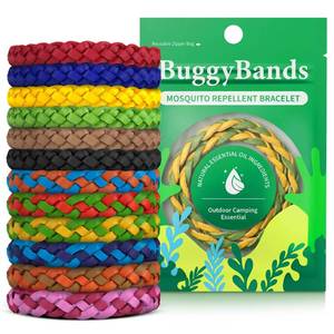 lot 20441 image: BuggyBands 30 Pack Mosquito Repellent Bracelets