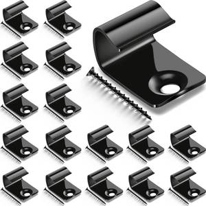 lot 20450 image: Dunzy 40 Pack 304 Stainless Steel Hidden Deck Clips