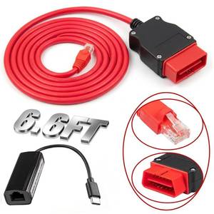 lot 20456 image: LELEXIXI OBD2 to Ethernet Cable BMW FG Series 6.5ft