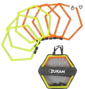 lot 19289 image: Hex Agility Rings for Speed Training and Agility Footwork Training