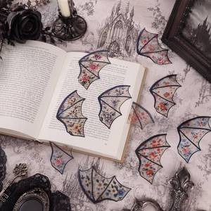 lot 1010 image: Fuyoooo Gothic Bookmark Set 24-Piece Clear PVC