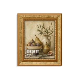 lot 1566 image: Antique Gold Picture Frame 8x10