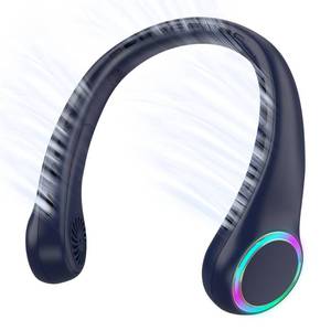 lot 1625 image: GULAKI Portable Neck Fan, 4000mAh Rechargeable, 3-Speed