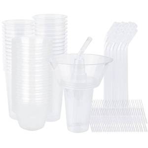 lot 1651 image: Potomac Collection Snack and Drink Cup Combo Set 30-Pack