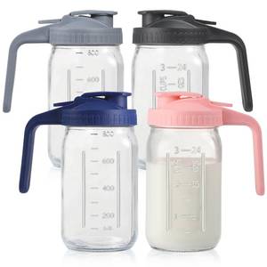 lot 1652 image: Balter-D Glass Pitcher with Lid 32oz 4-Pack