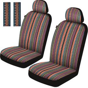 lot 1666 image: Sino Selected Baja Saddle Blanket Car Seat Cover Set 6PC