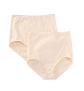lot 2346 image: Bali Womens Light Control Shapewear Briefs 2-pack 3XL