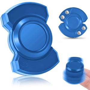 lot 2365 image: Chilvil 3-in-1 Fidget Spinner Metal Slider Clicker