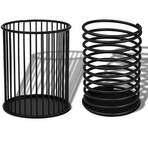 lot 2407 image: DBlosp Metal Pen Holder Set of 2