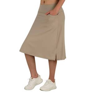 lot 2417 image: Beroy Womens Skirted Shorts Skort XXL Khaki