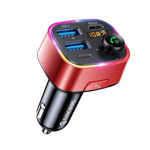 lot 2419 image: Syncwire Bluetooth 5.4 FM Transmitter Car Adapter 48W