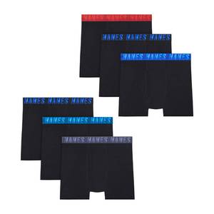 lot 2467 image: Hanes Boys Moves Boxer Brief Underwear, 6-Pack L