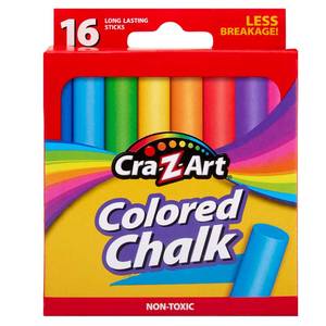 lot 2563 image: Cra-Z-Art Colored Chalk, 16 Count Assorted