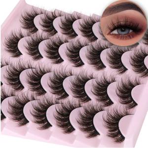 lot 2565 image: Wispy Mink Lashes 5D Volume 16mm 14-Pack