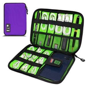 lot 2599 image: Miavers Electronics Organizer Pouch, 9.84x7.08x0.98 in.