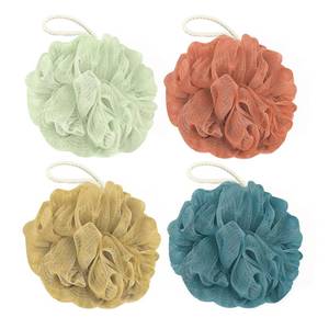 lot 2603 image: Shower Loofah Bath Sponge 4-Pack