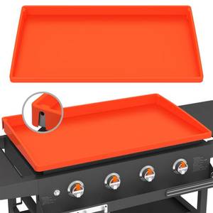 lot 5157 image: BESSIO Silicone Griddle Mat Cover 36 Inch Blackstone