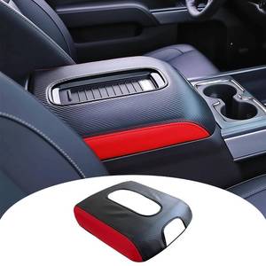lot 6179 image: Rifoda Center Console Armrest Cover for Chevy SilveradoGMC Sierra 2014-2018