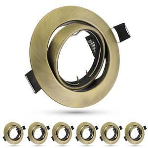 lot 7539 image: LTBLIGHT 6 Pack 3 Inch Recessed Ceiling Downlight Fixtures