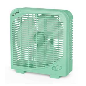lot 7544 image: Shinic 10 Tabletop Box Fan, 2 Speeds