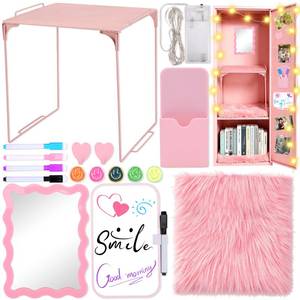lot 7587 image: Hoplito 18-Piece School Locker Accessories Kit