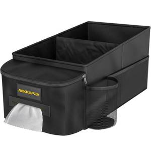 lot 8017 image: MIKKUPPA Car Seat Organizer with Cup Holders