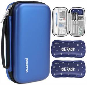 lot 8078 image: Suzamed Insulin Cooler Travel Case with 2x150g Ice Packs