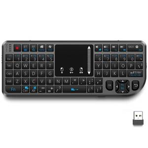 lot 8094 image: Miritz T808 Mini Bluetooth Keyboard with Touchpad